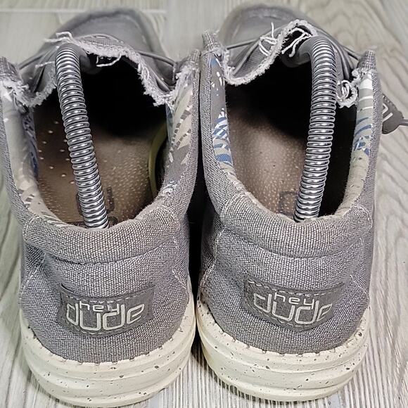 Hey Dude Wally Stretch Iron Slip On Loafers Mens Size 8 - Picture 5 of 12